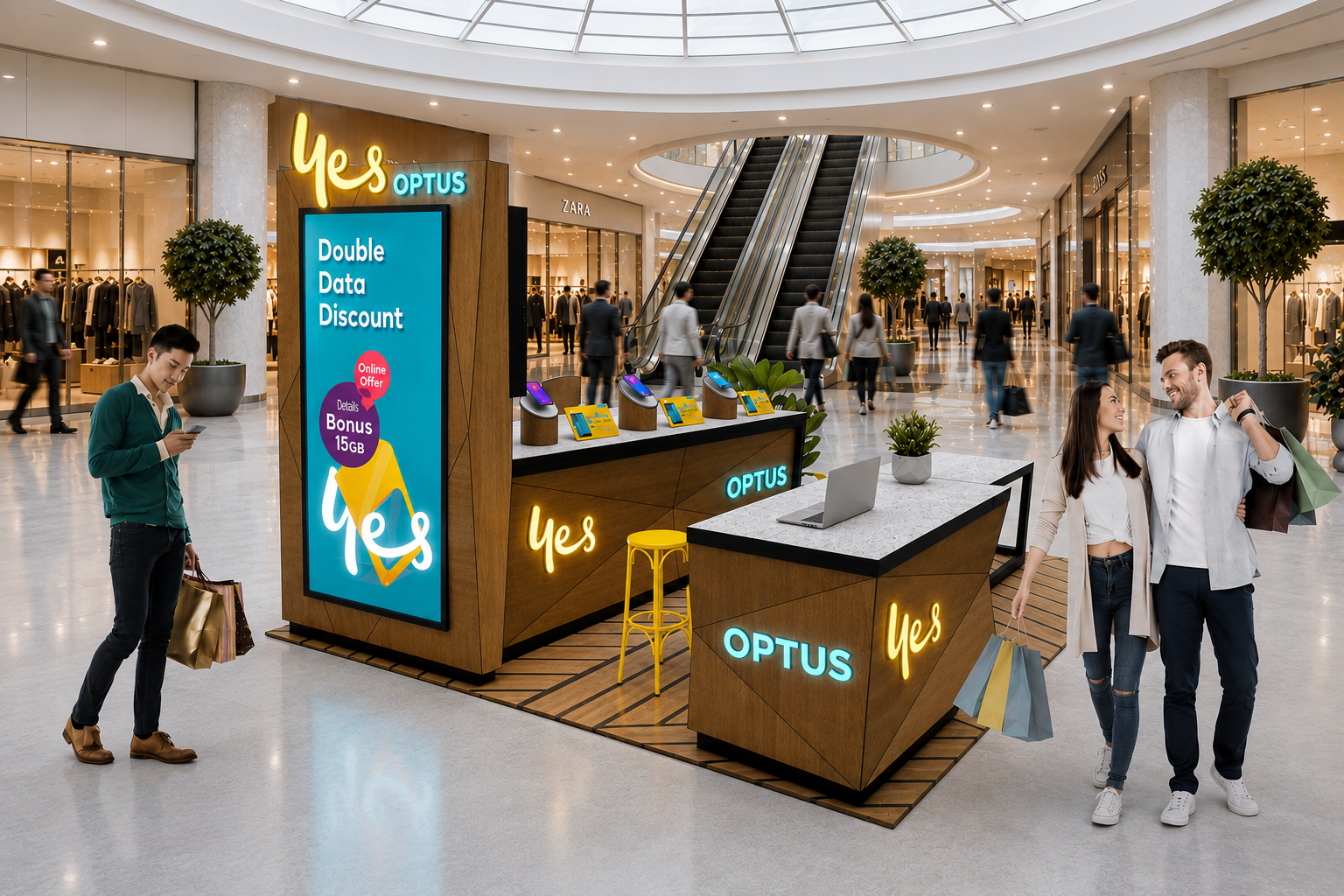 Optus - Shop In Shop 2018